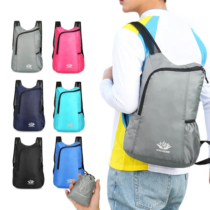 Foldable Backpack Small - 20L Unisex Lightweight Outdoor Backpack Portable