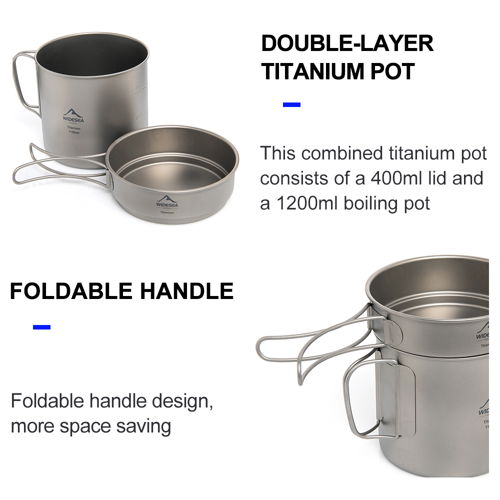 Widesea Ultralight Titanium Ca - Foldable Backpack Small recension och pris