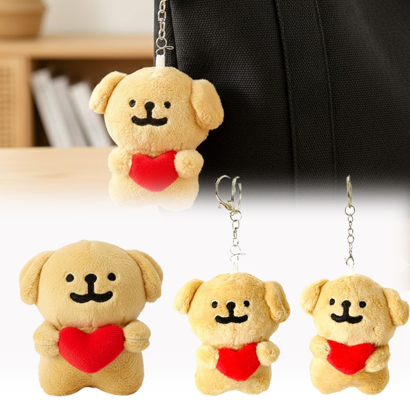 1-10PCS Heart Shaped Dog Plush - Mini Backpack Purse recension och pris