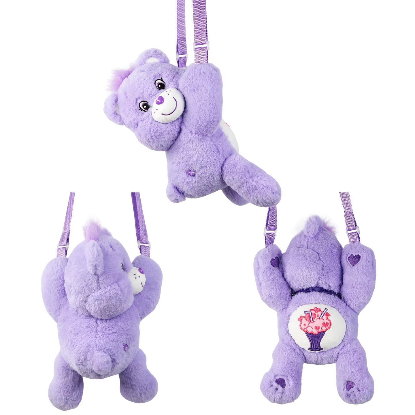 Care Bears Cute Plush Crossbod - Mini Backpack Purse recension och pris