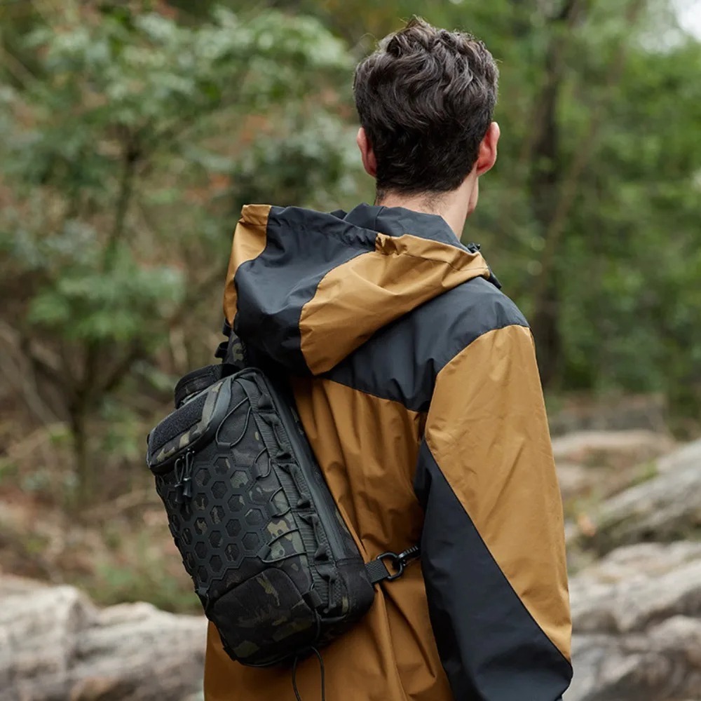 new 2026  Outdoor Port Bag Pac - Sling Backpack Shoulder recension och pris