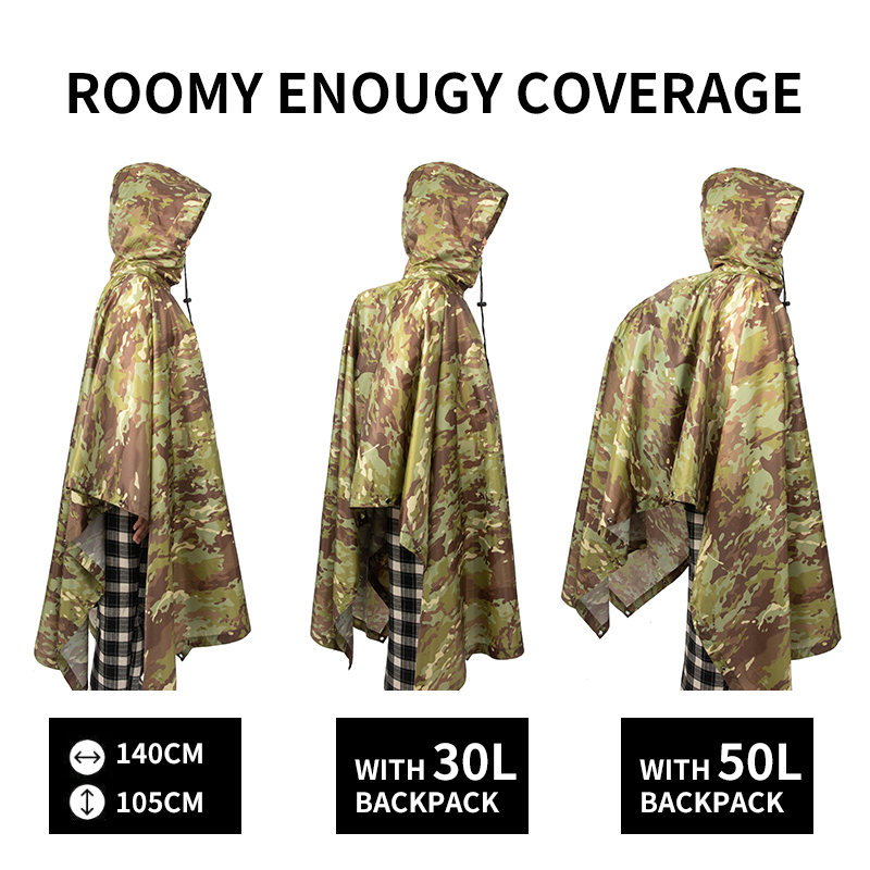 Lmpermeable Raincoats Women/Me - Rain Cover Backpack recension och pris
