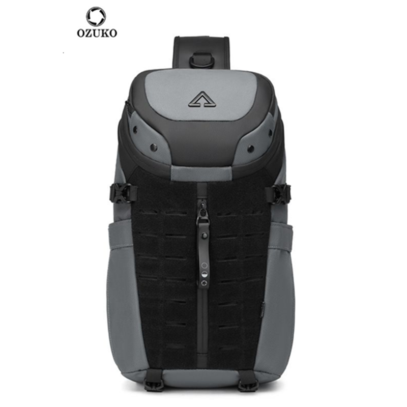 Ozuko Chest Bag Cross Bag Men  - Travel Backpack Anti Theft recension och pris
