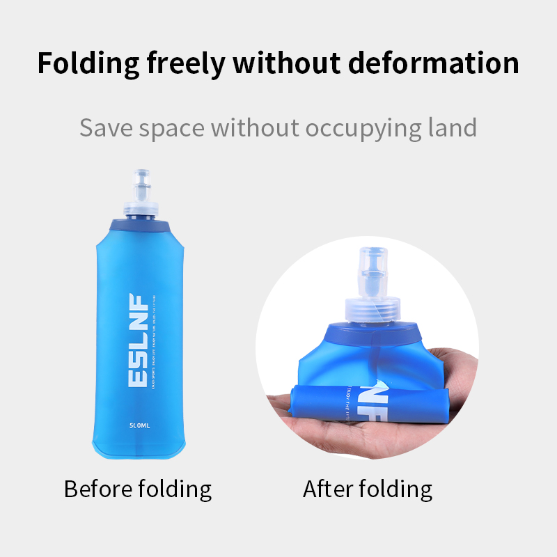 500ml Collapsible Water Bottle - Hydration Pack Outdoor recension och pris