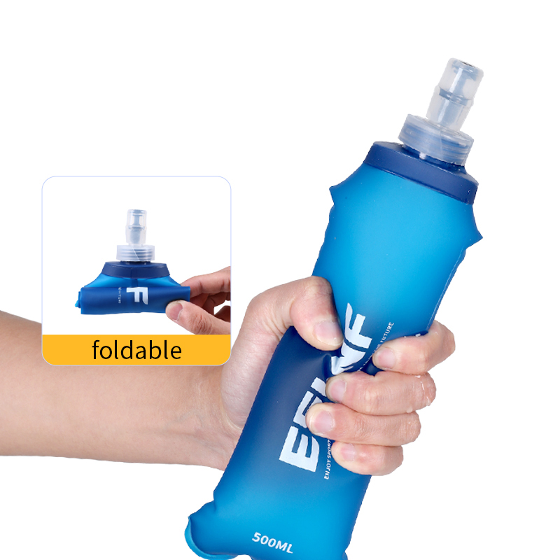 500ml Collapsible Water Bottle - Hydration Pack Outdoor recension och pris