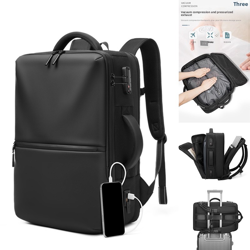 Multi-functional Men's Vacuum  - Business Backpack Brief recension och pris