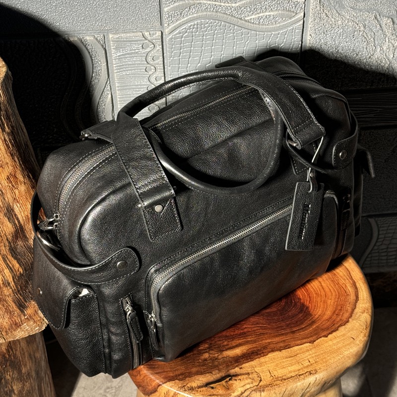 Vintage vegetable tanned leath - Leather Backpack Vintage recension och pris