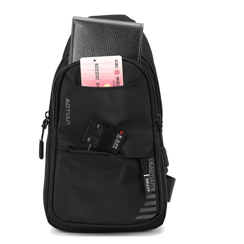 Sling Bags for Men Large Capac - Sling Backpack Shoulder recension och pris