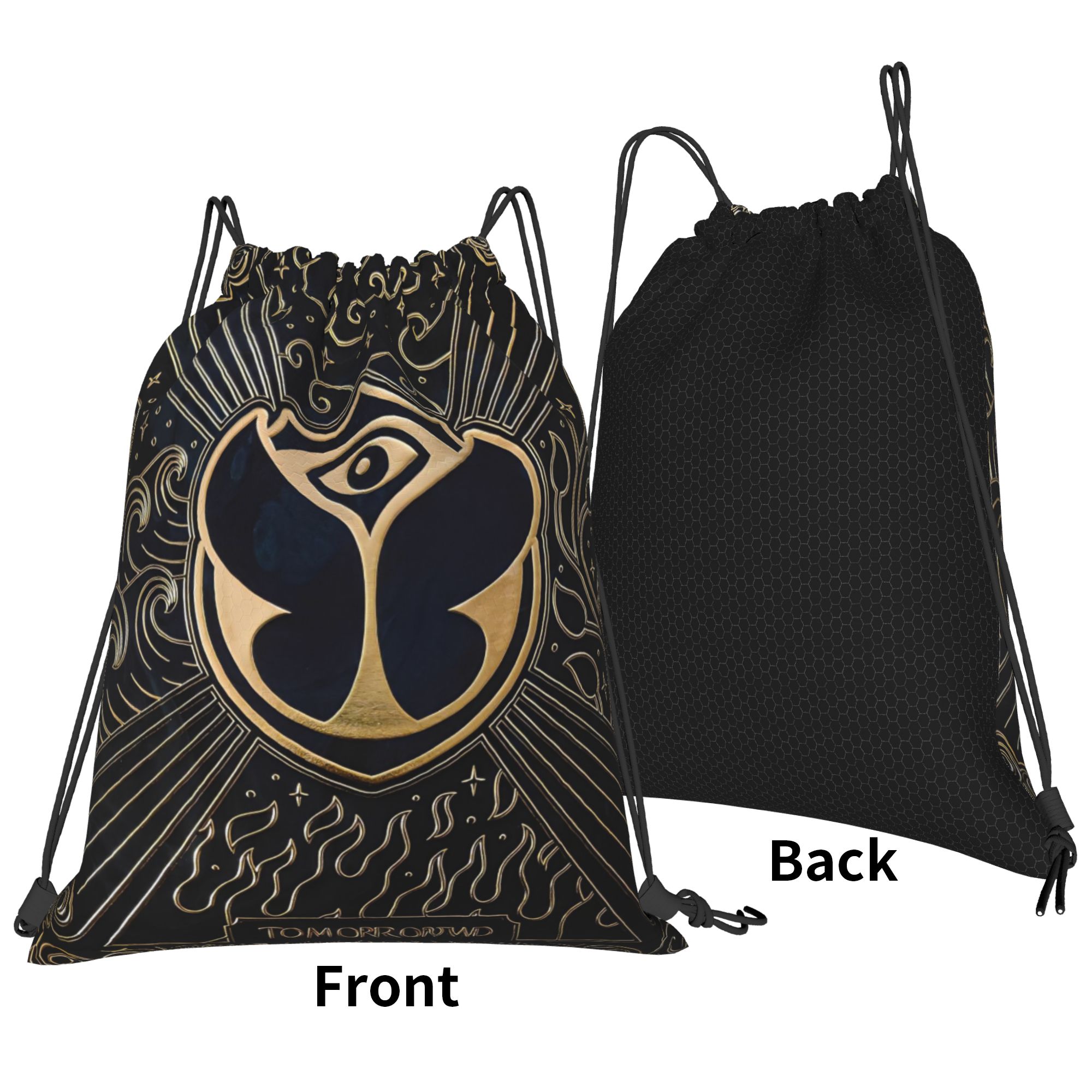 Tomorrowlands  Drawstring Back - Drawstring Gym Bag recension och pris