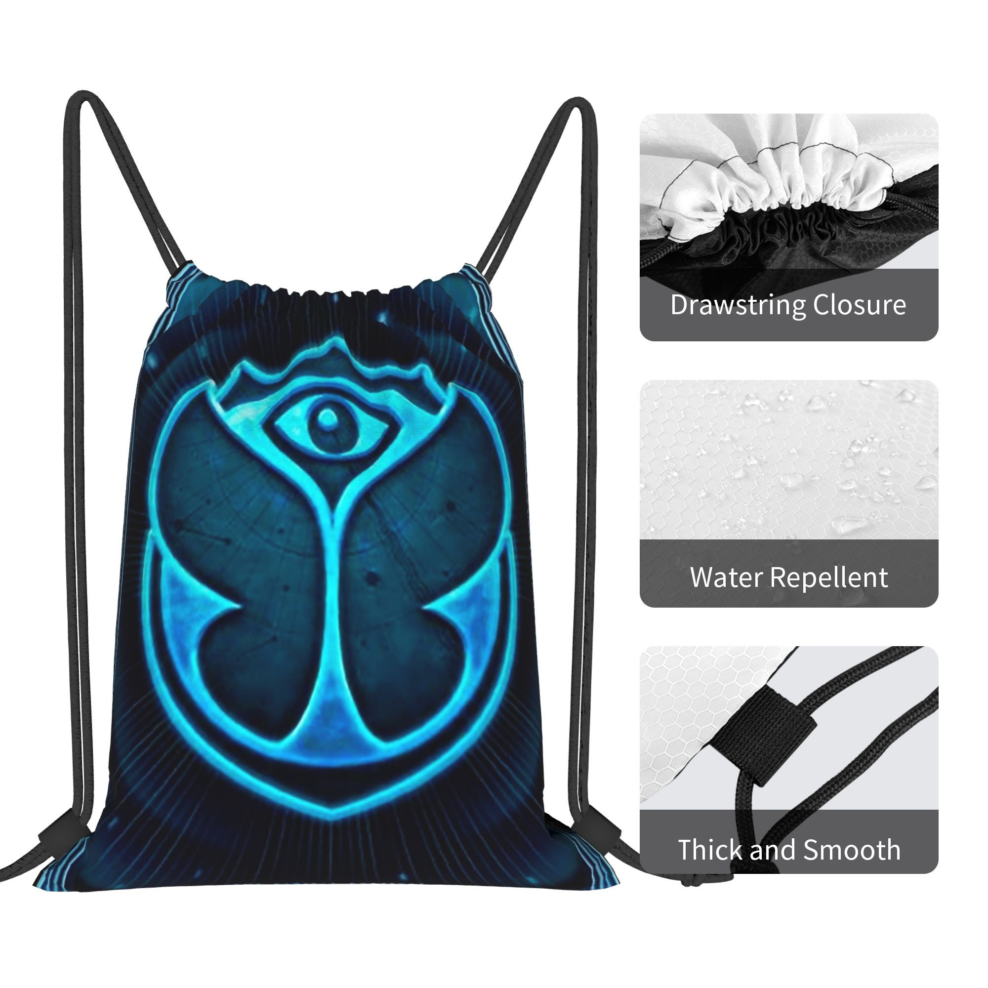 Place of the World Tomorrowlan - Drawstring Gym Bag recension och pris