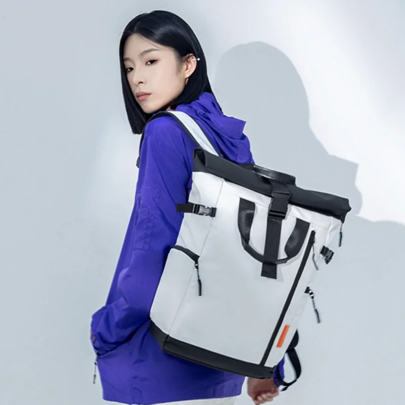 Unisex Fashionable Minimalist  - Canvas Backpack Casual recension och pris