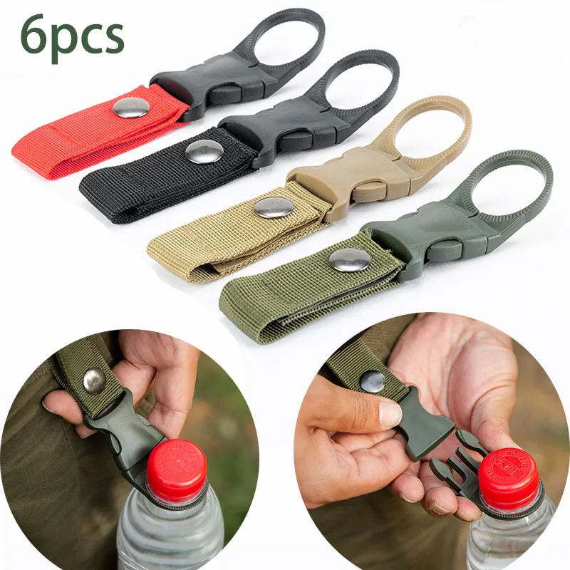 6pcs Camping Webbing Buckle Ho - Rucksack Military Style recension och pris