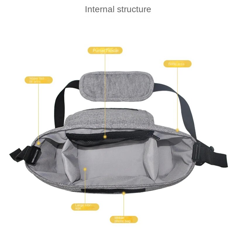 Baby Stroller Hanging Bags Mom - Backpack Diaper Bag recension och pris
