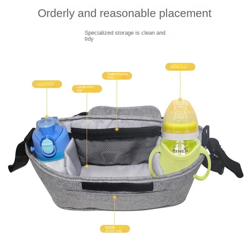 Baby Stroller Hanging Bags Mom - Backpack Diaper Bag recension och pris