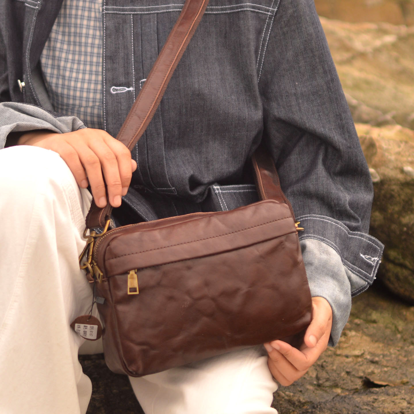 AETOO Newly designed vintage c - Leather Backpack Vintage recension och pris