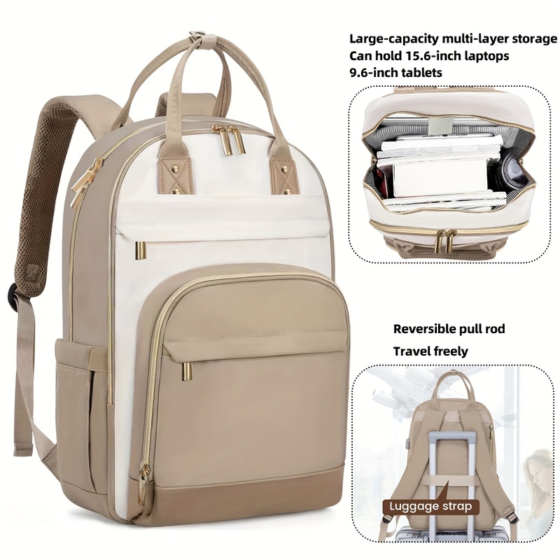 Airline designed adjustable sh - Canvas Backpack Casual recension och pris