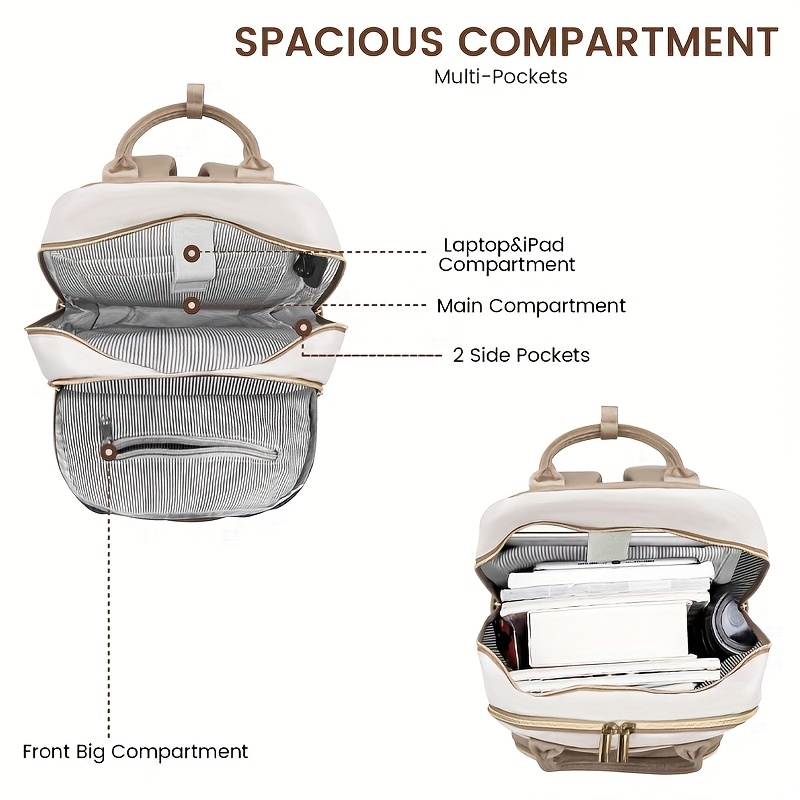 Airline designed adjustable sh - Canvas Backpack Casual recension och pris