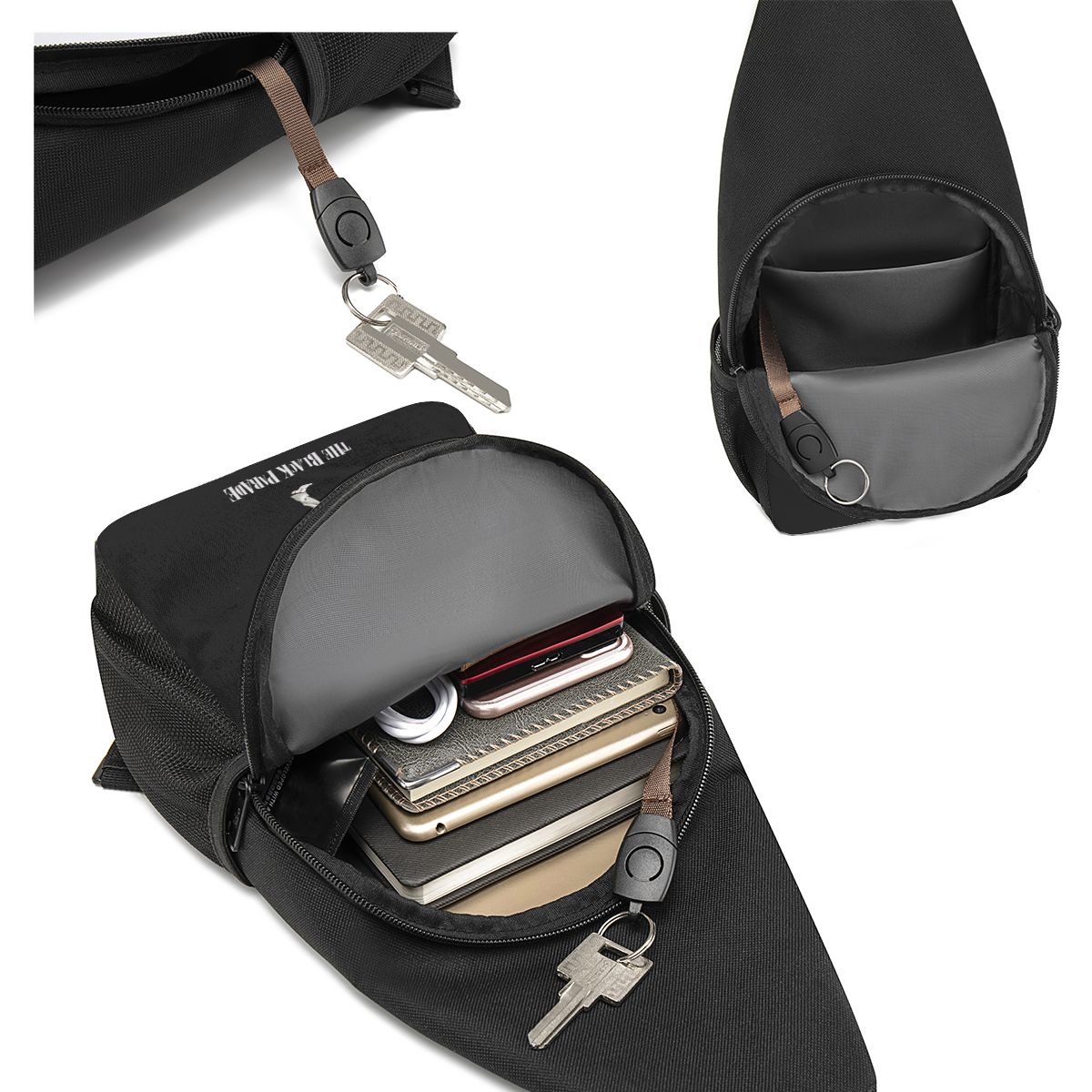 Rock MCR My Chemical Romance C - Sling Backpack Shoulder recension och pris