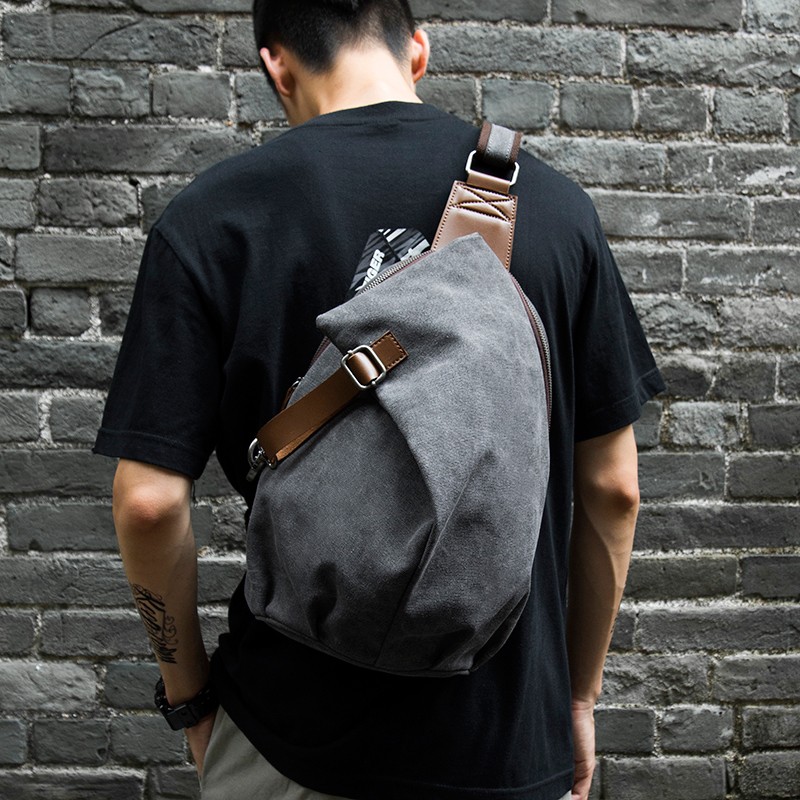 MTE ELAN Large Capacity Retro  - Canvas Backpack Casual recension och pris