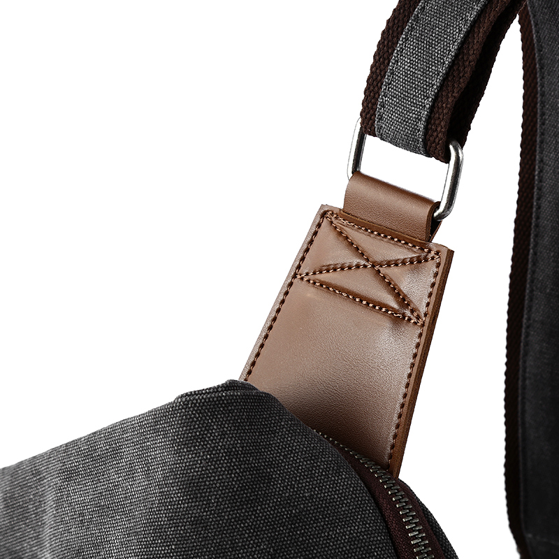 MTE ELAN Large Capacity Retro  - Canvas Backpack Casual recension och pris