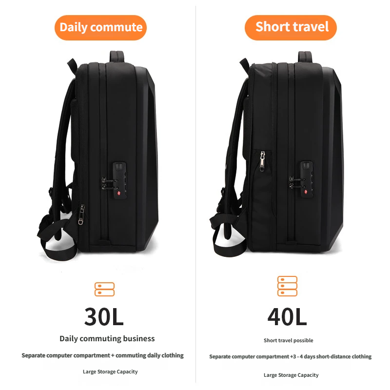 15.6-16 inch Hardshell Laptop  - Laptop Backpack 15.6 recension och pris