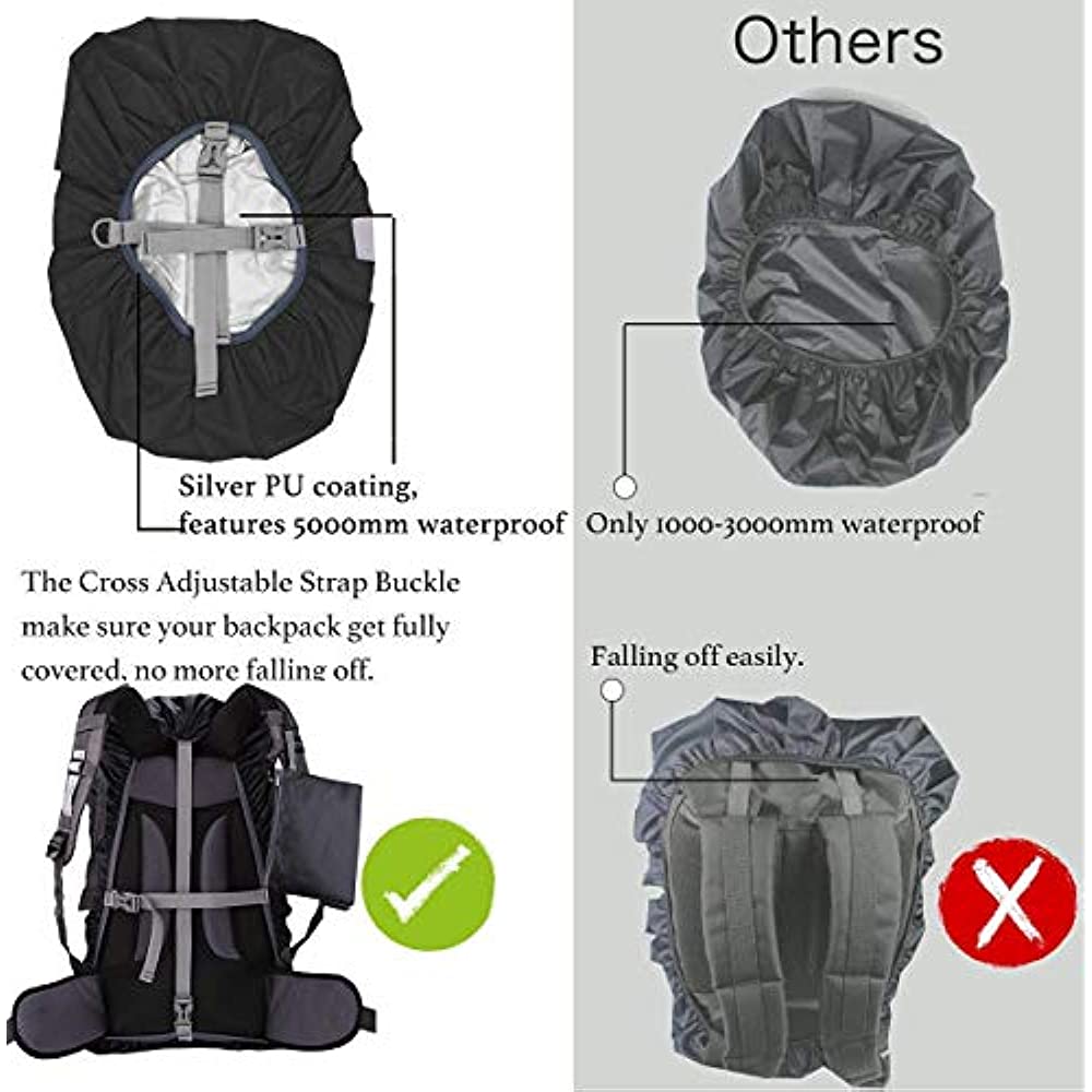 Waterproof Backpack Rain Cover - Rain Cover Backpack recension och pris
