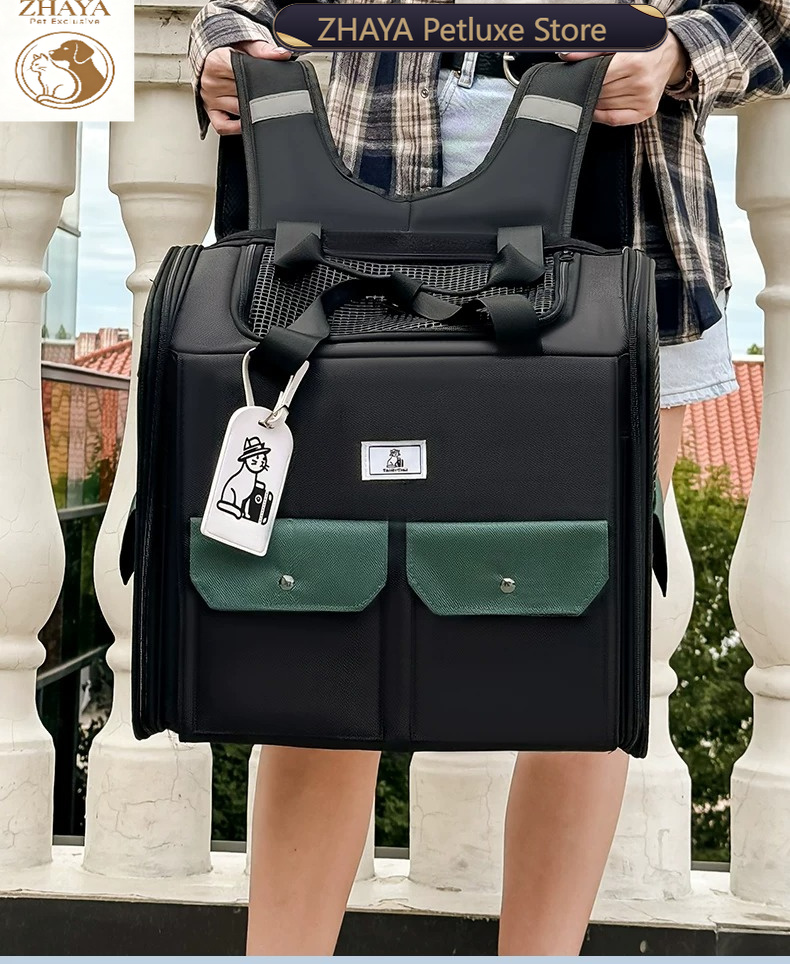 ZHAYA Large Cat Carrier Backpa - Foldable Backpack Small recension och pris