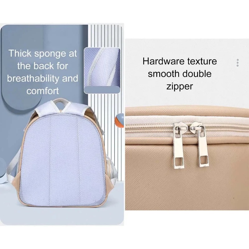 Portable Transparent Pet Backp - Foldable Backpack Small recension och pris