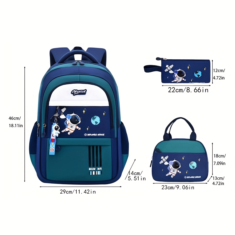 New Astronaut Cartoon Backpack - School Backpack Teen recension och pris
