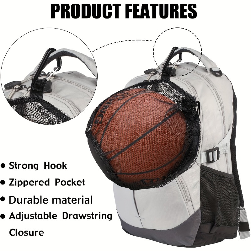 Compact Portable Basketball Dr - Drawstring Gym Bag recension och pris