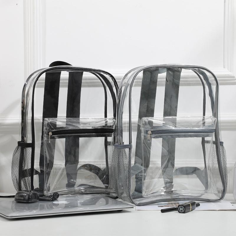 Hot Sale Transparent PVC Outdo - Canvas Backpack Casual recension och pris
