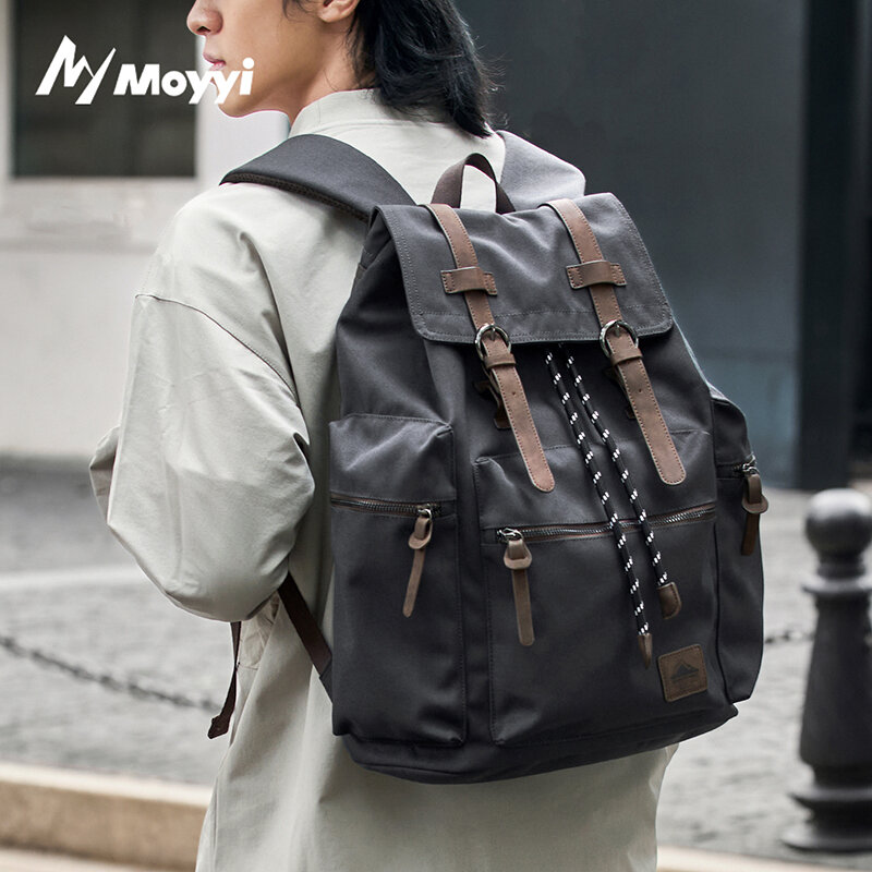 MOYYI 27L Large Flap Backpack  - Hiking Backpack Waterproof recension och pris