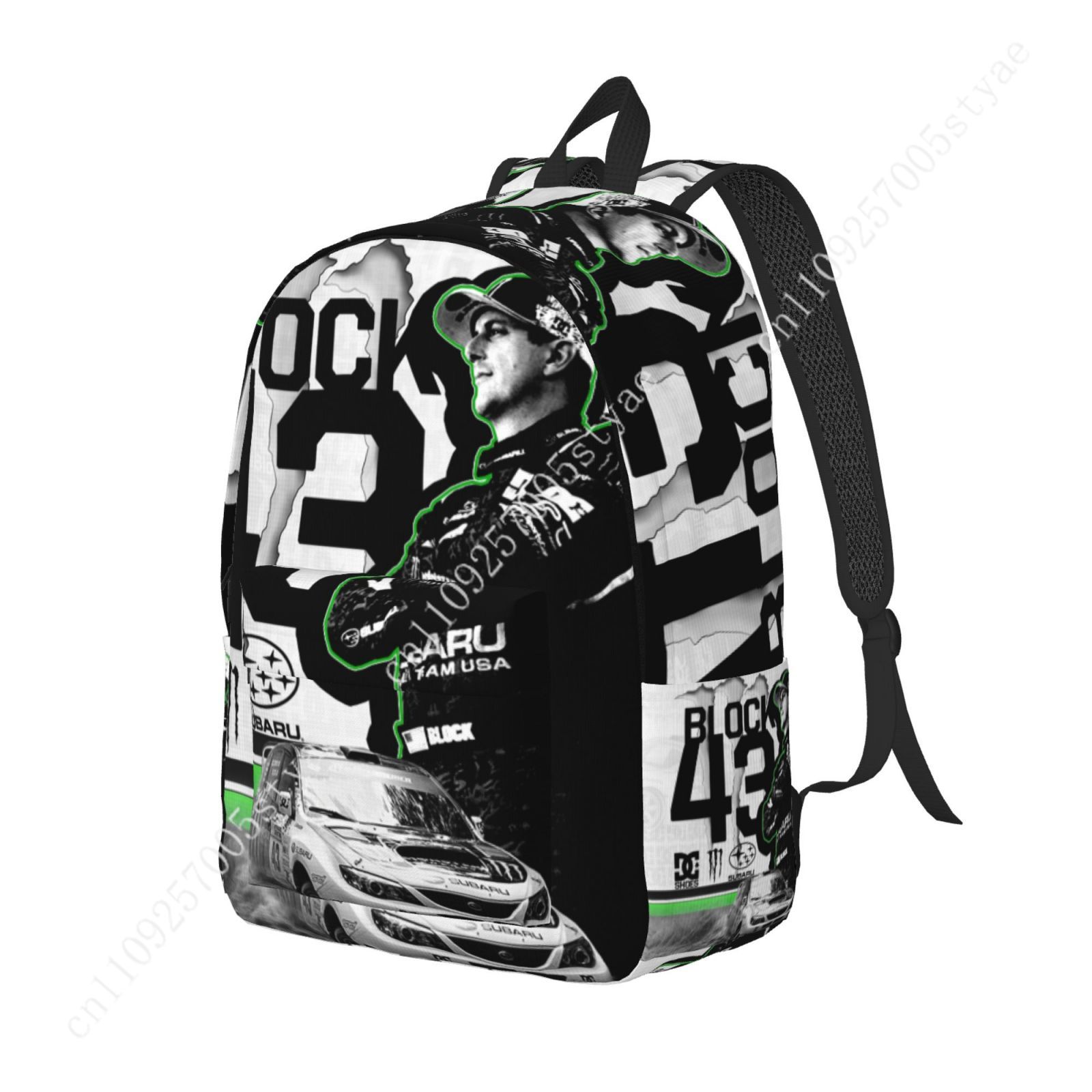 Ken Block 43 Custom Canvas Lig - Canvas Backpack Casual recension och pris