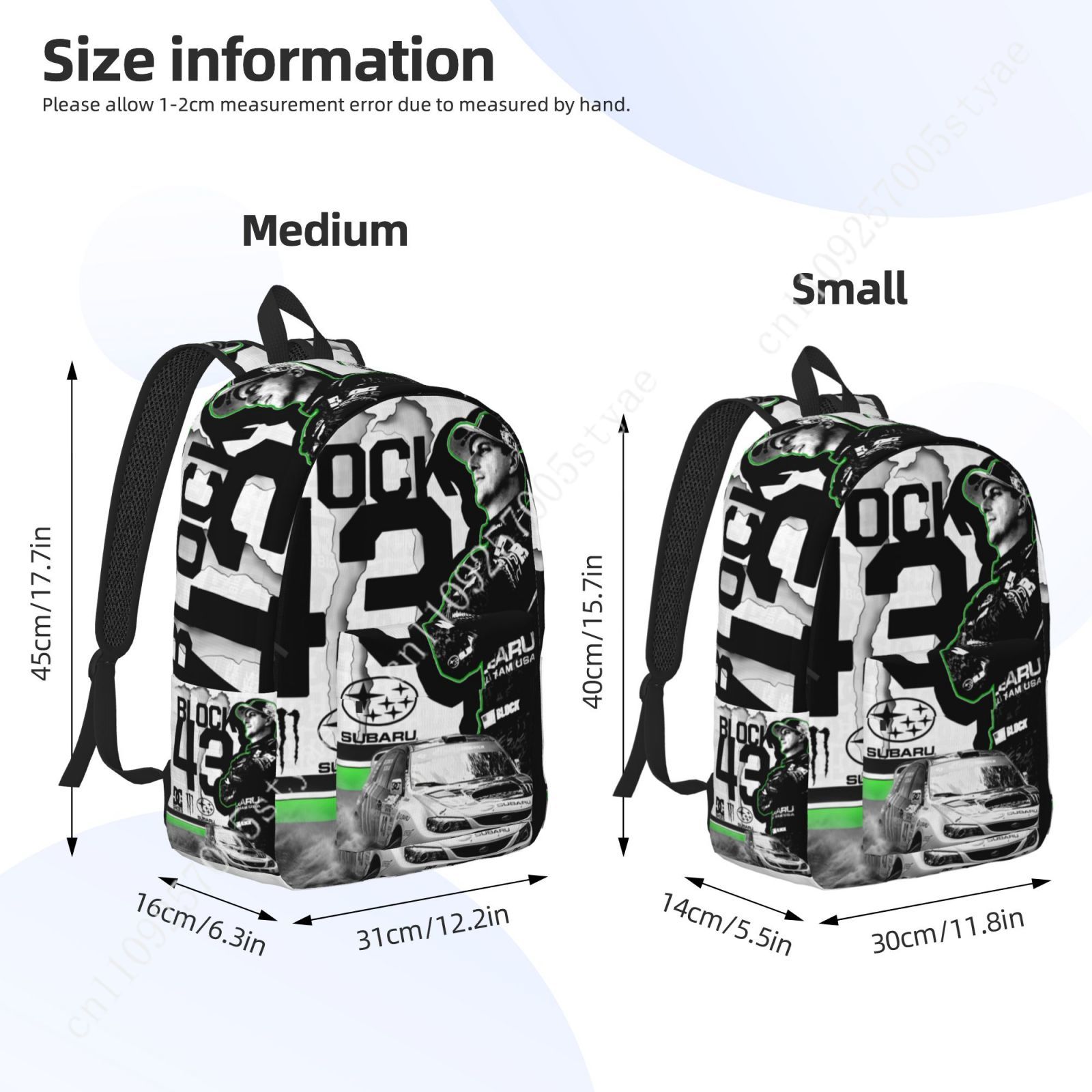 Ken Block 43 Custom Canvas Lig - Canvas Backpack Casual recension och pris