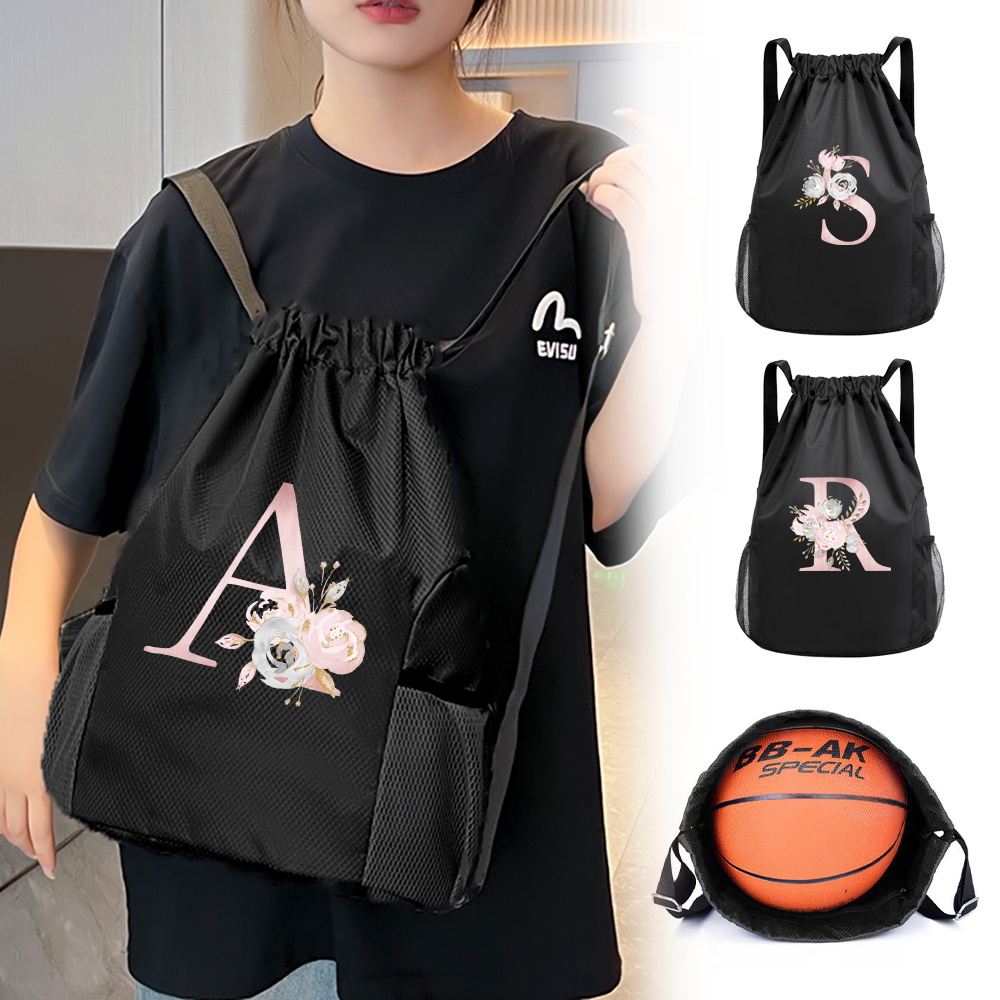 Black drawstring bag, gym back - Drawstring Gym Bag recension och pris