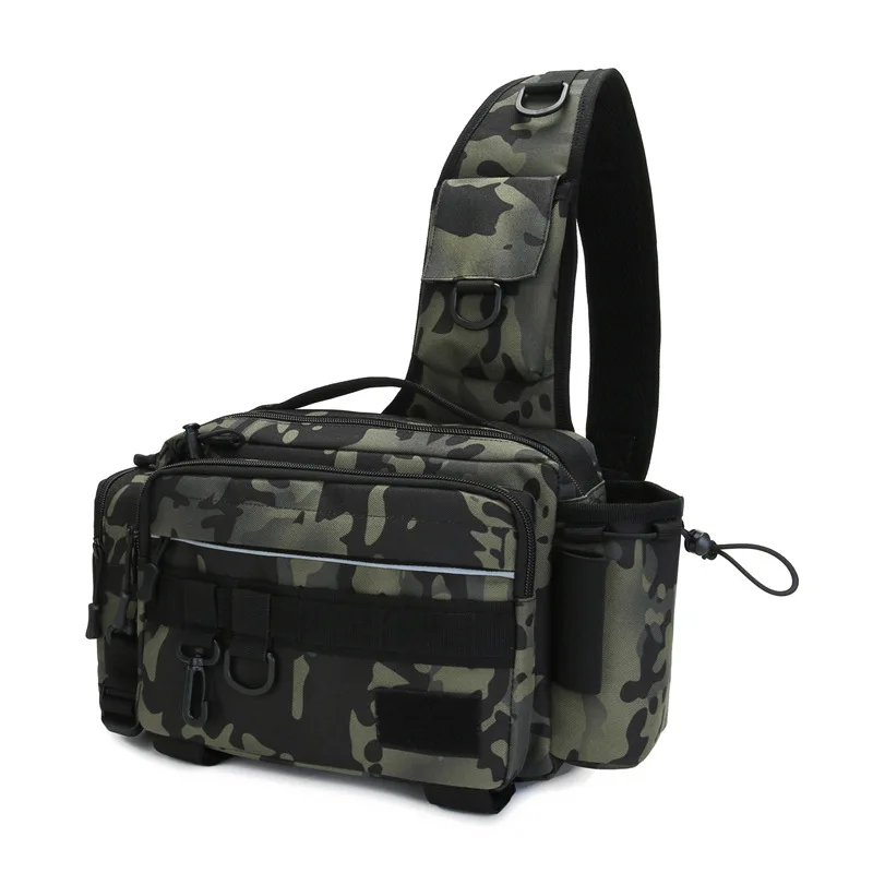 Large capacity Luya multifunct - Sling Backpack Shoulder recension och pris