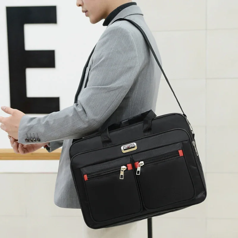 Simple Tote Men Business Brief - Laptop Backpack 15.6 recension och pris
