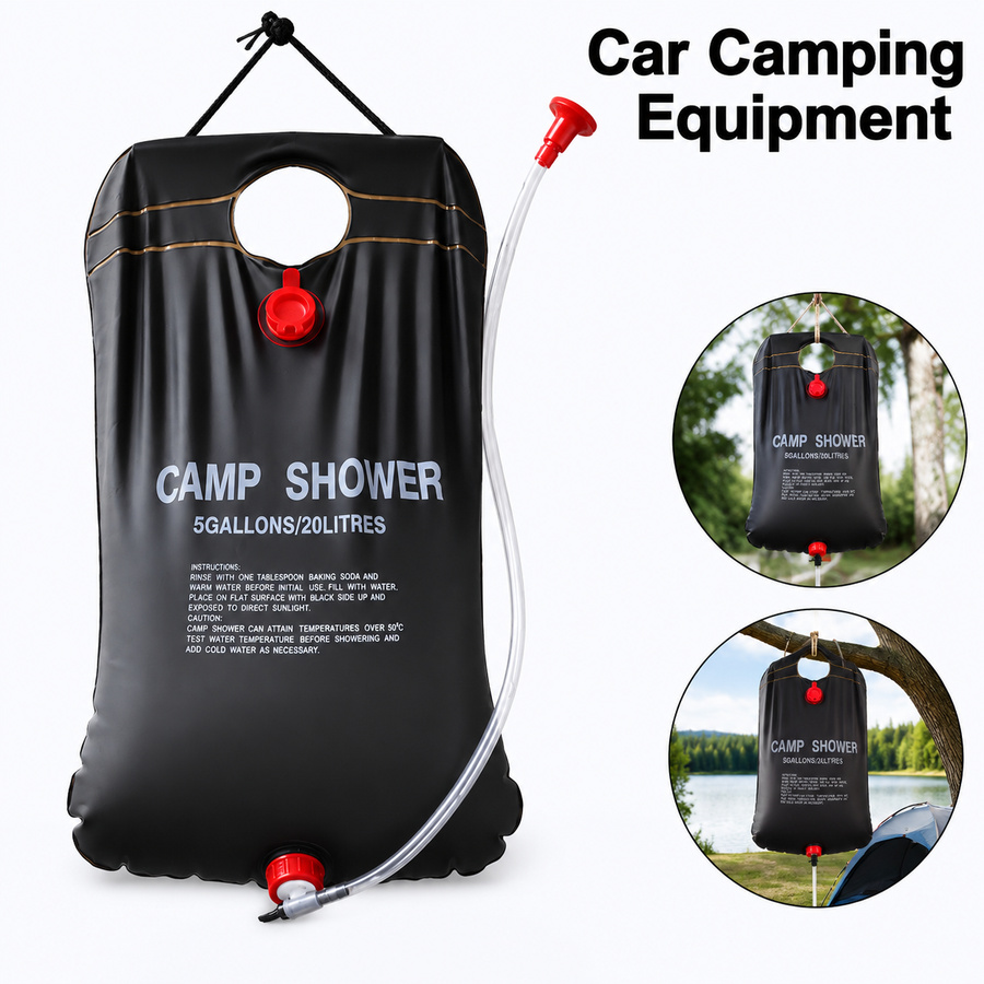 20L Solar Shower Water Bag for - Hydration Pack Outdoor recension och pris