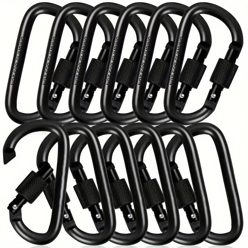 4Pcs Aluminum Alloy D-Ring Car - Backpack Insert Organizer recension och pris