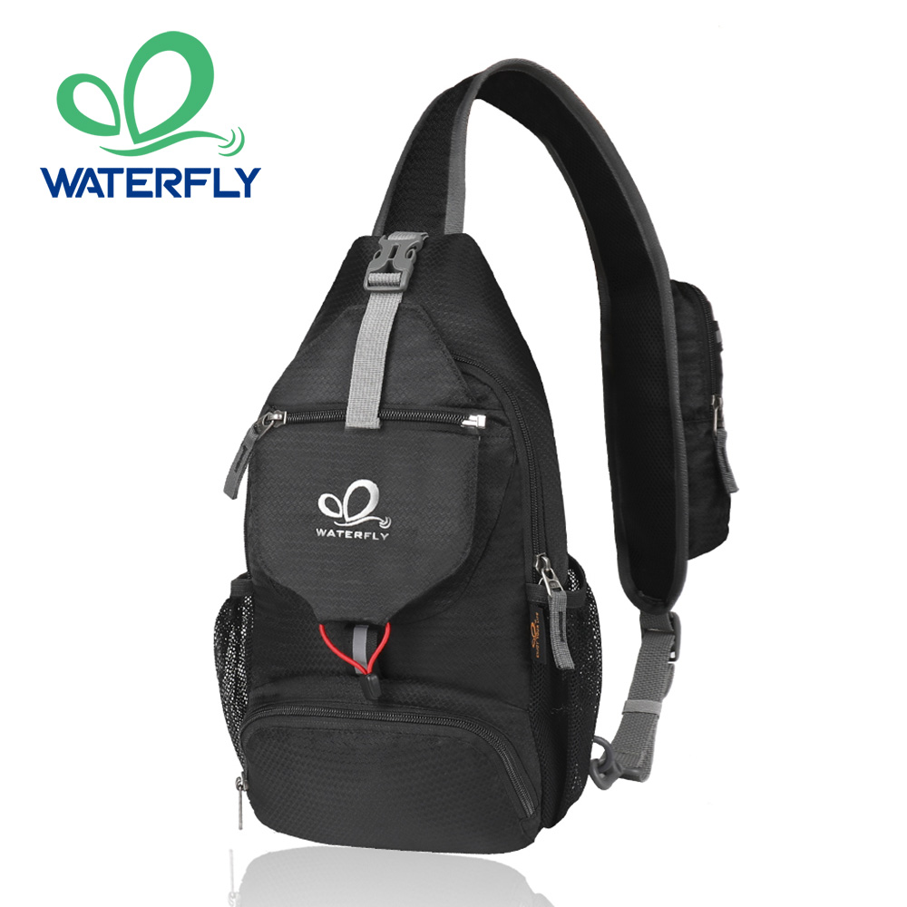 WATERFLY Chest Bag Shoulder Sm - Sling Backpack Shoulder recension och pris