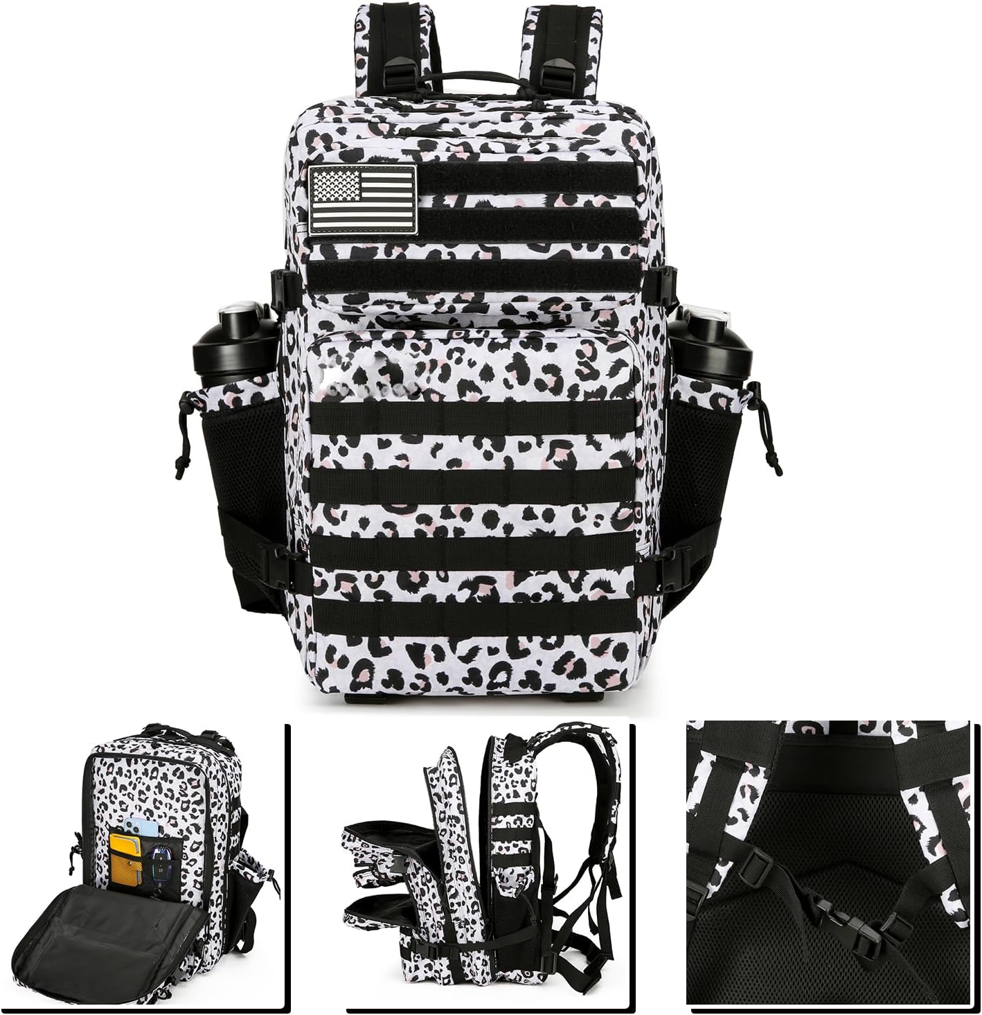 Large 45L 3P Tactical Backpack - Rucksack Military Style recension och pris