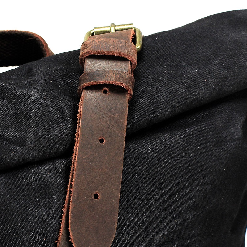 Retro Canvas Leather Backpacks - Leather Backpack Vintage recension och pris